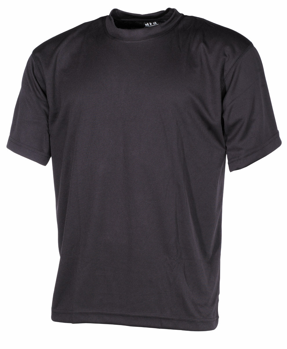 T-shirt i sort