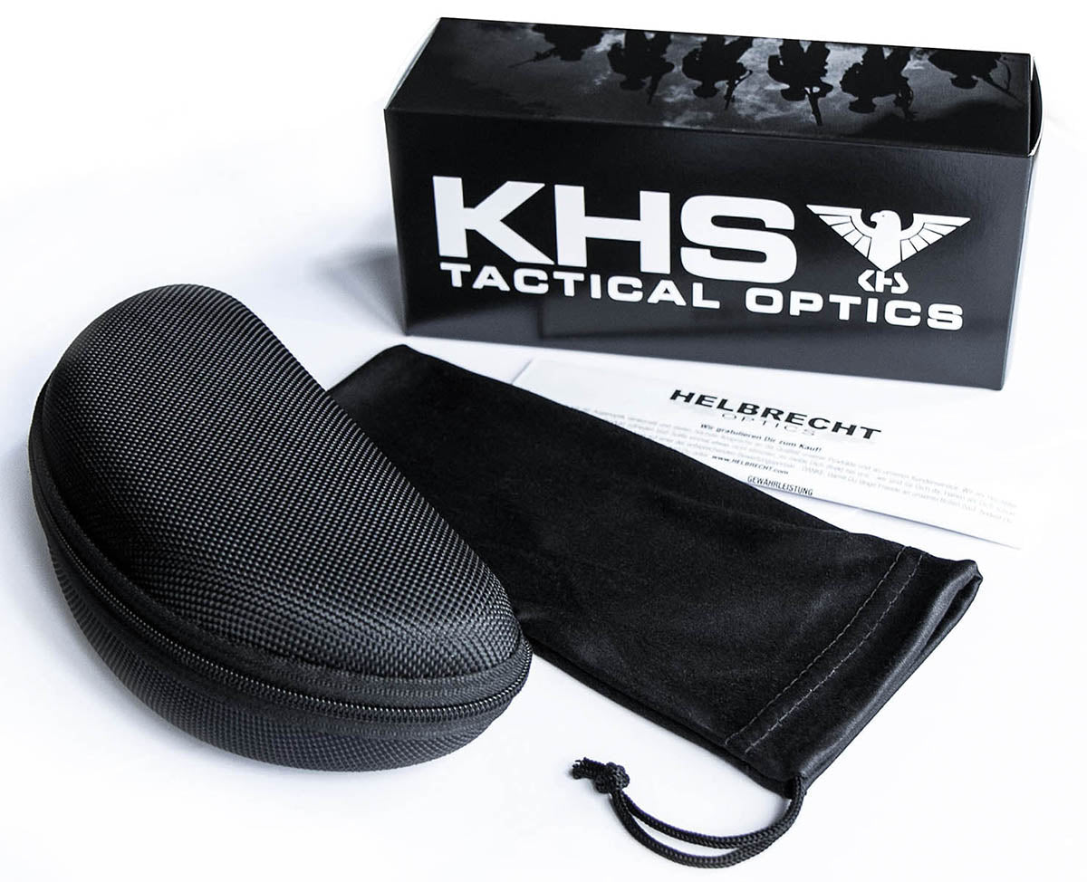 Army sportsbriller, KHS, røg farvet glas