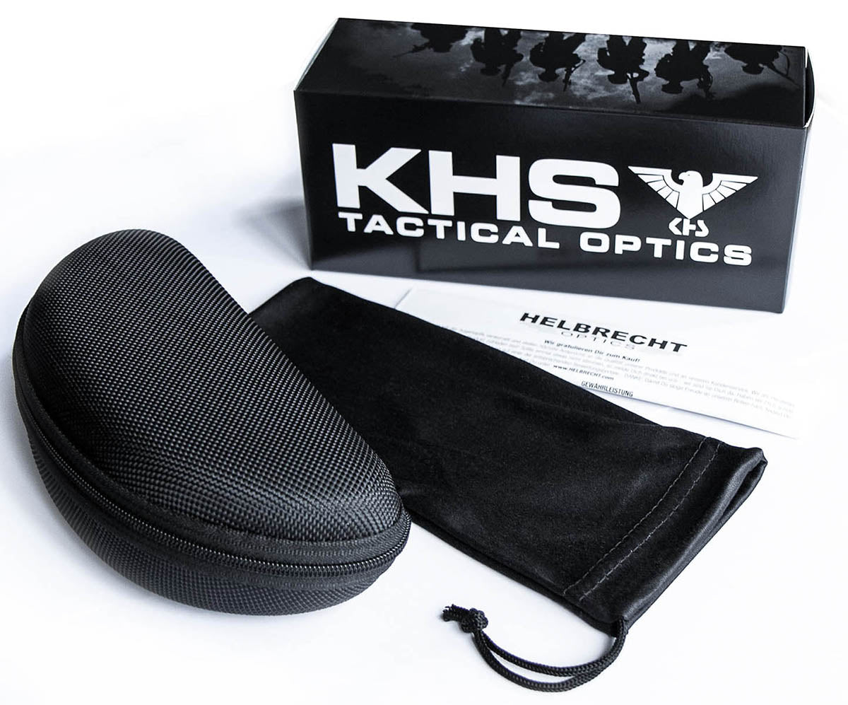 Army sportsbriller, KHS, klare glas