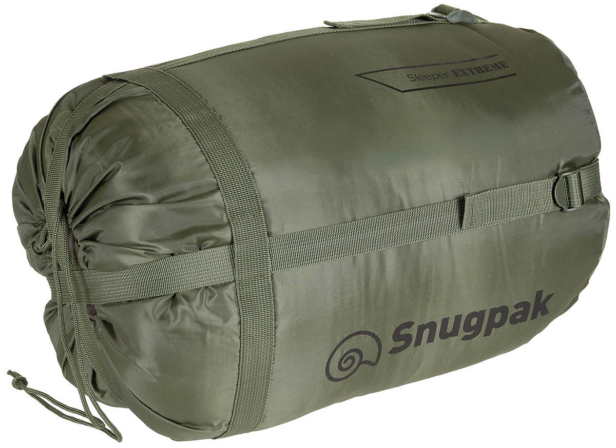 Sovepose, Snugpak, "Sleeper Extreme", olivengrøn