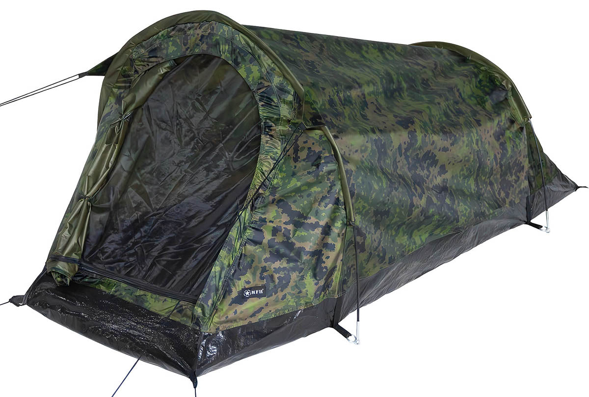 Tunneltelt, "Schwarzenberg", M05 camouflage, 1 person