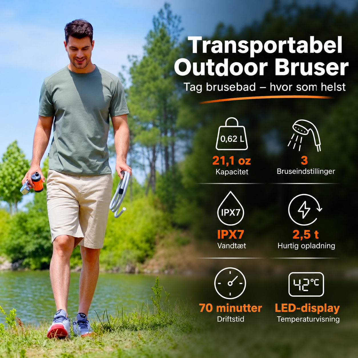 Aerogogo Outdoor Shower