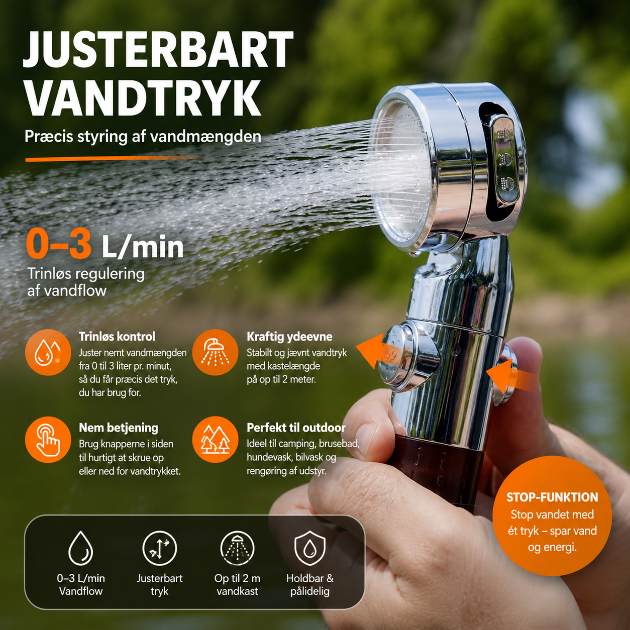 Aerogogo Outdoor Shower