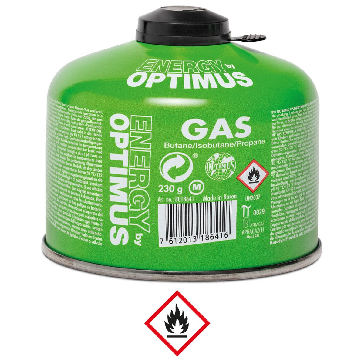 Gas 230 g – OPTIMUS - 4 Sæsons gas