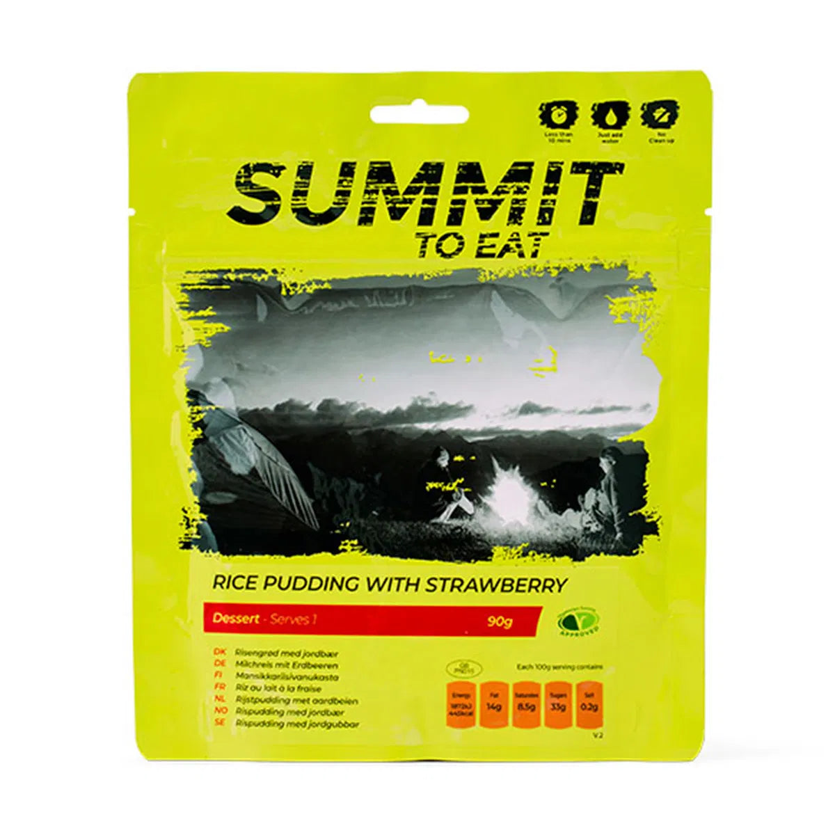 Summit to Eat - Risengrød med jordbær