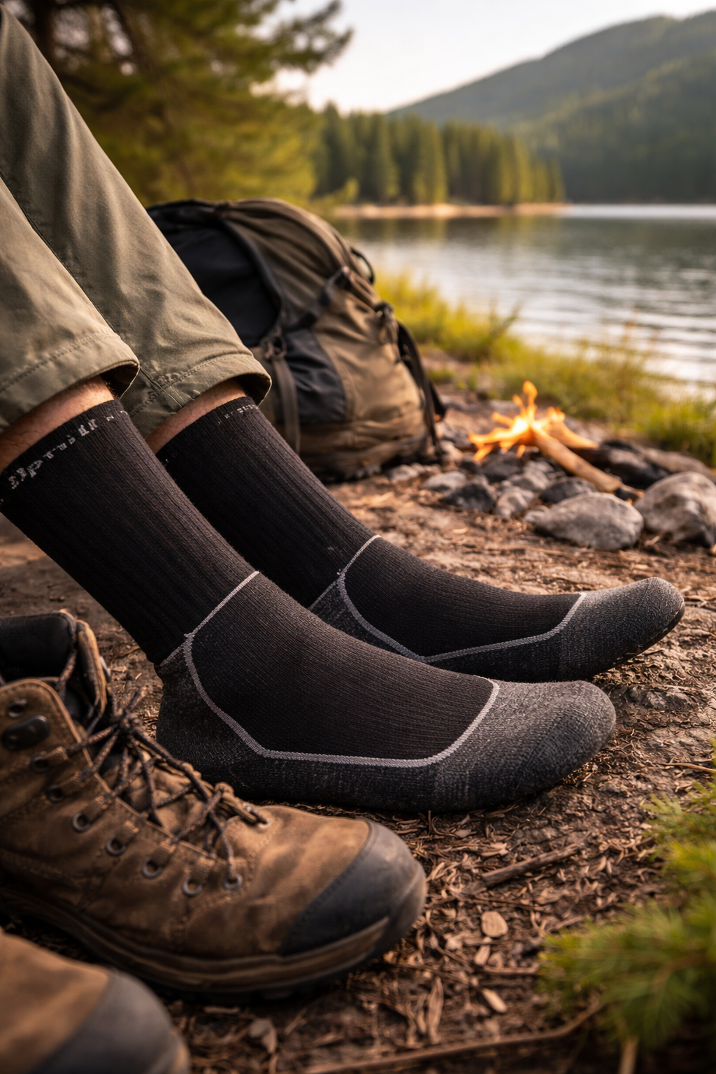 UphillSport OPS Taktisk Sok med Merinould, 4-Lag´s, Drytech (M5)