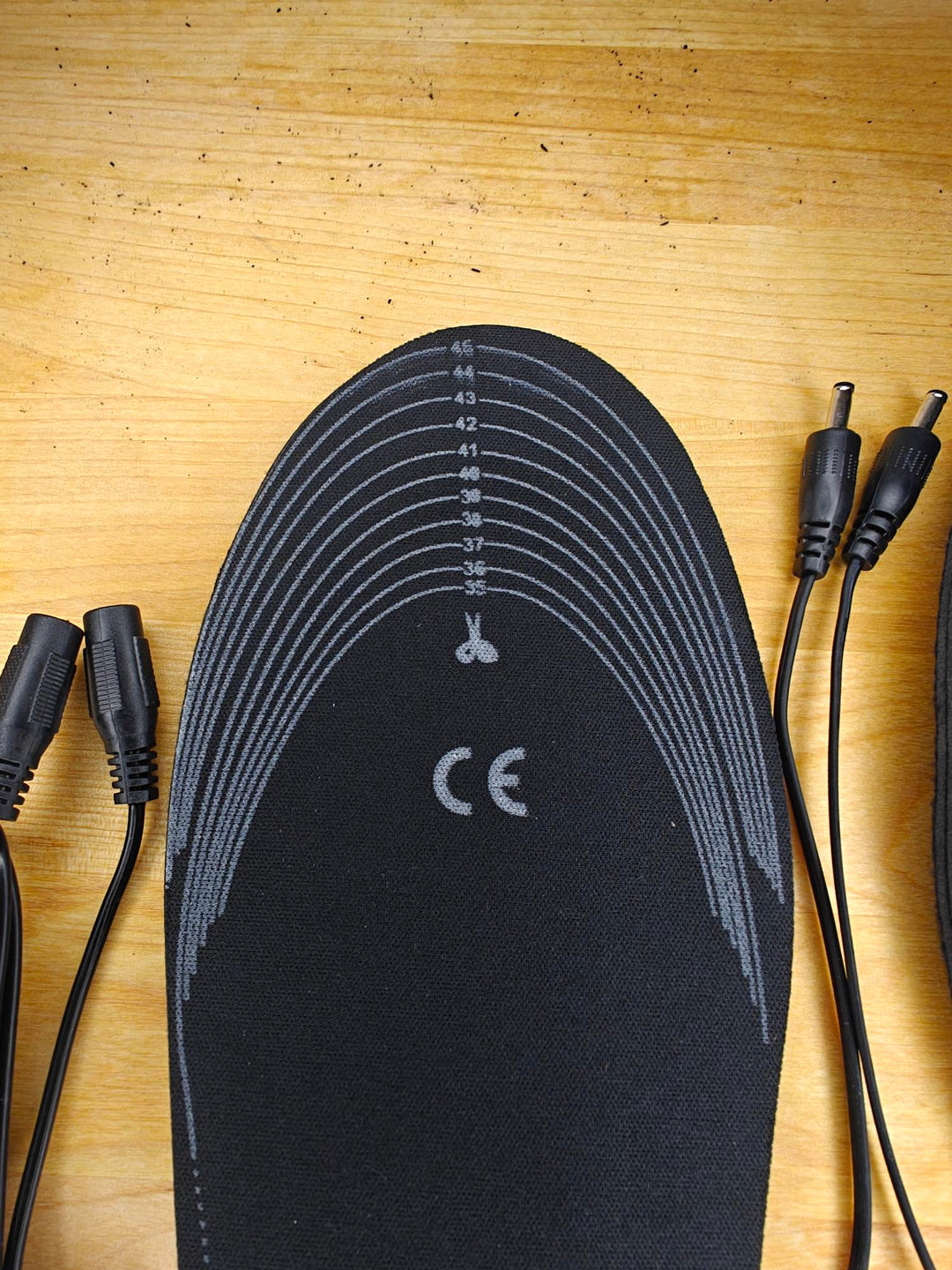 Varmeindlægssåler til USB tilslutning