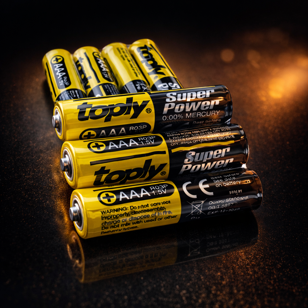 AAA Super Power Batterier – 4 stk. pakke (1,5V