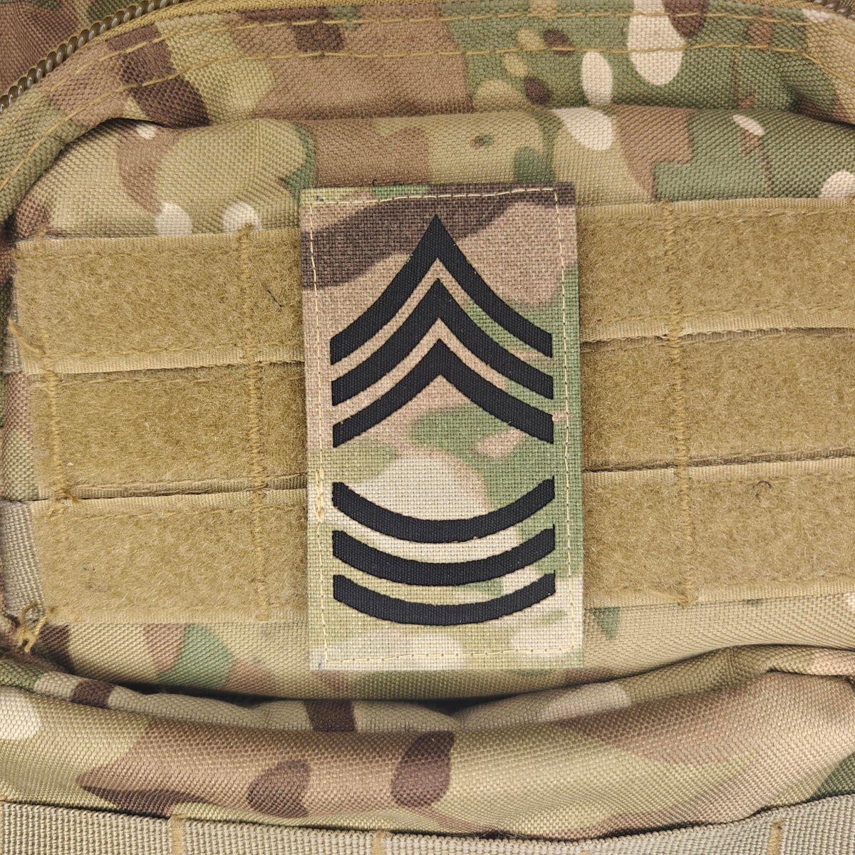 Gradstegn SSG gradstegn Multicam på Velcro 50x90mm