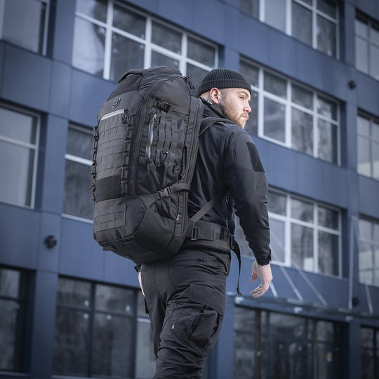 M-TAC Large Elite Hex Backpack - Black