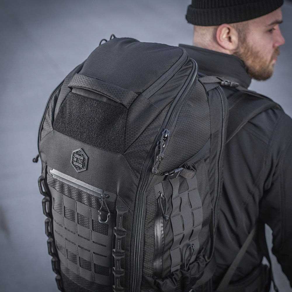 M-TAC Large Elite Hex Backpack - Black