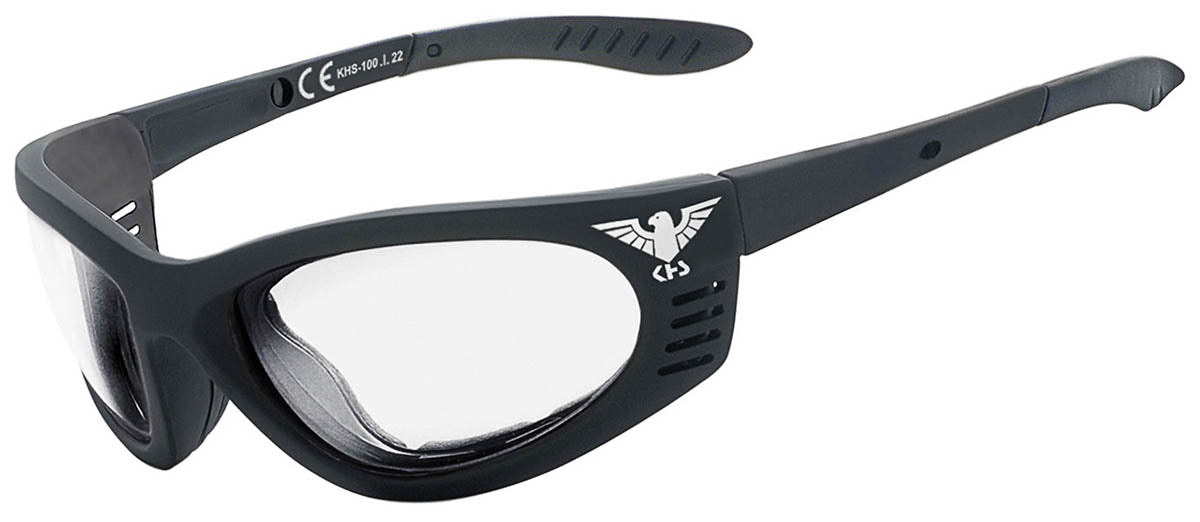 Army sportsbriller, KHS, klare glas