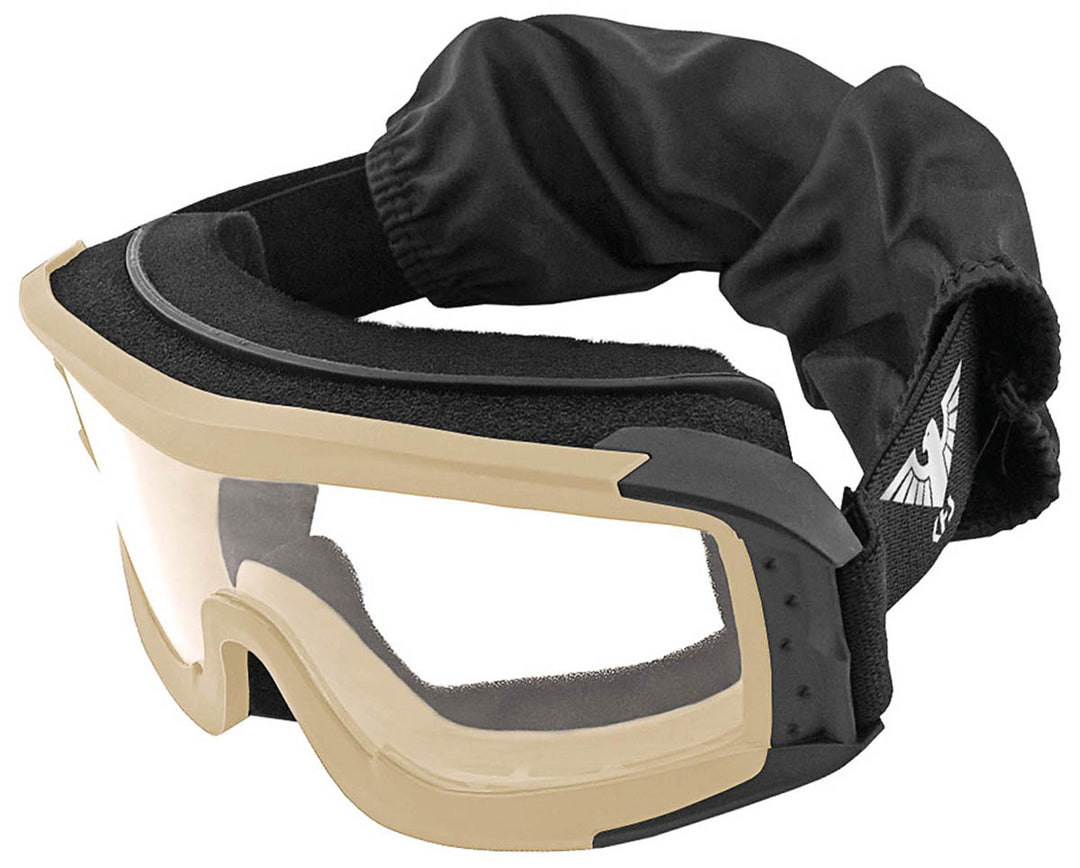 Ballistisk Goggle KHS - Khaki