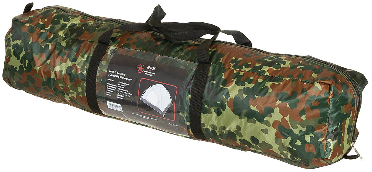 Telt, "Quick Up Monodom", 3 personer, camo