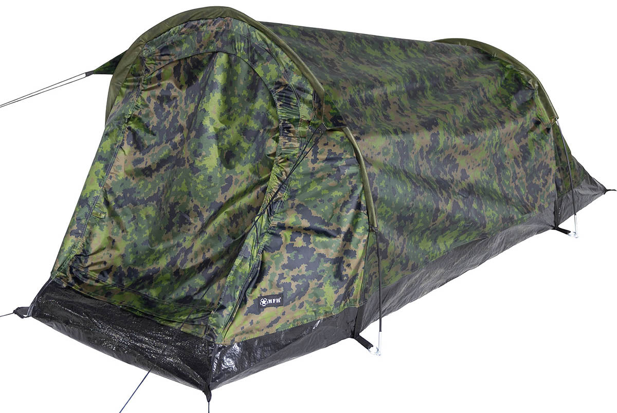 Tunneltelt, "Schwarzenberg", M05 camouflage, 1 person