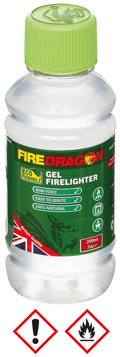 FIREDRAGON Brændende Gel, 200 ml