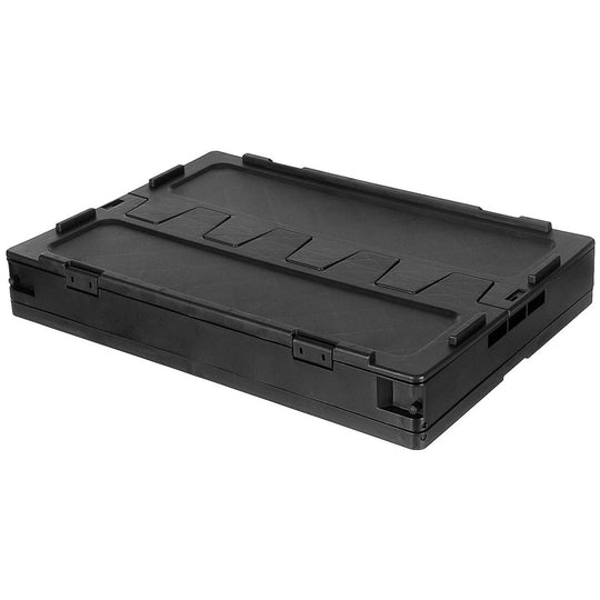 Foldbar plastkasse 60L - Sort