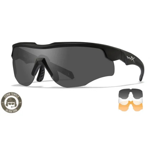 WX Rogue Comm - Sort - med 3 glas