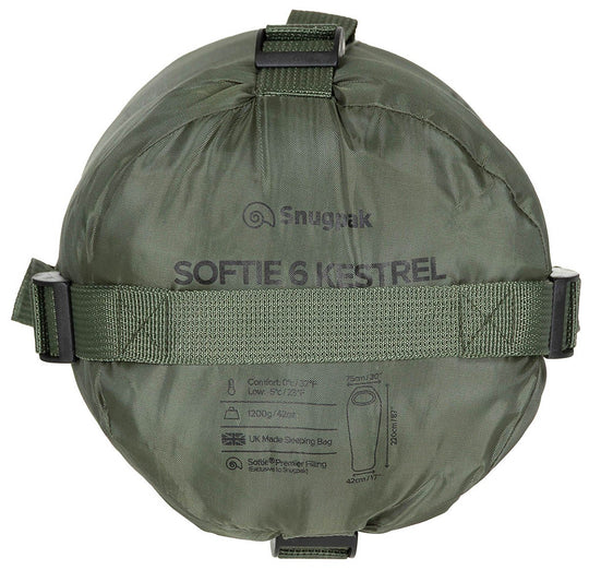 Snugpak Softie 6 Kestrel Sovepose – Olivengrøn