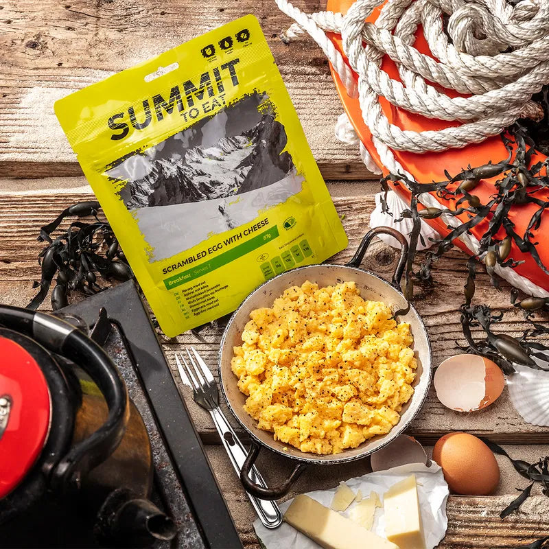 Summit to Eat Scrambled Egg with Cheese / Røræg med ost