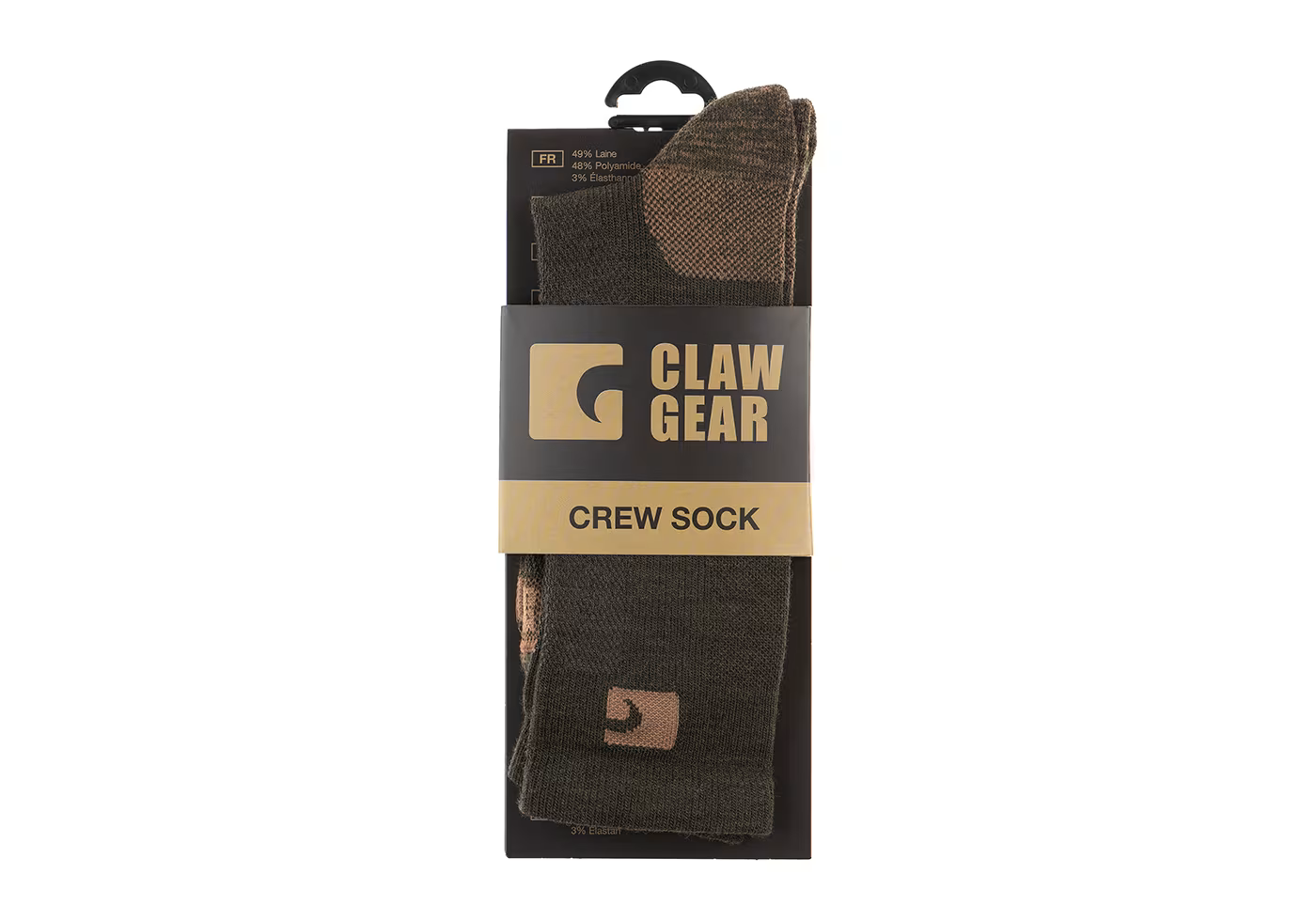 Clawgear Crew Merino Sokker