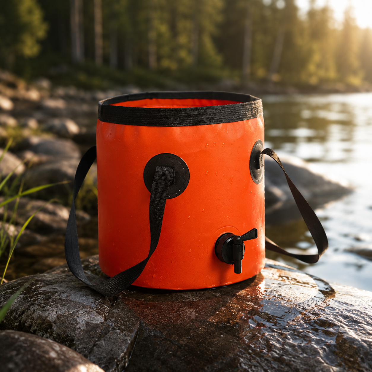 Aerogogo Aqua Nest - Folding Shower Bucket