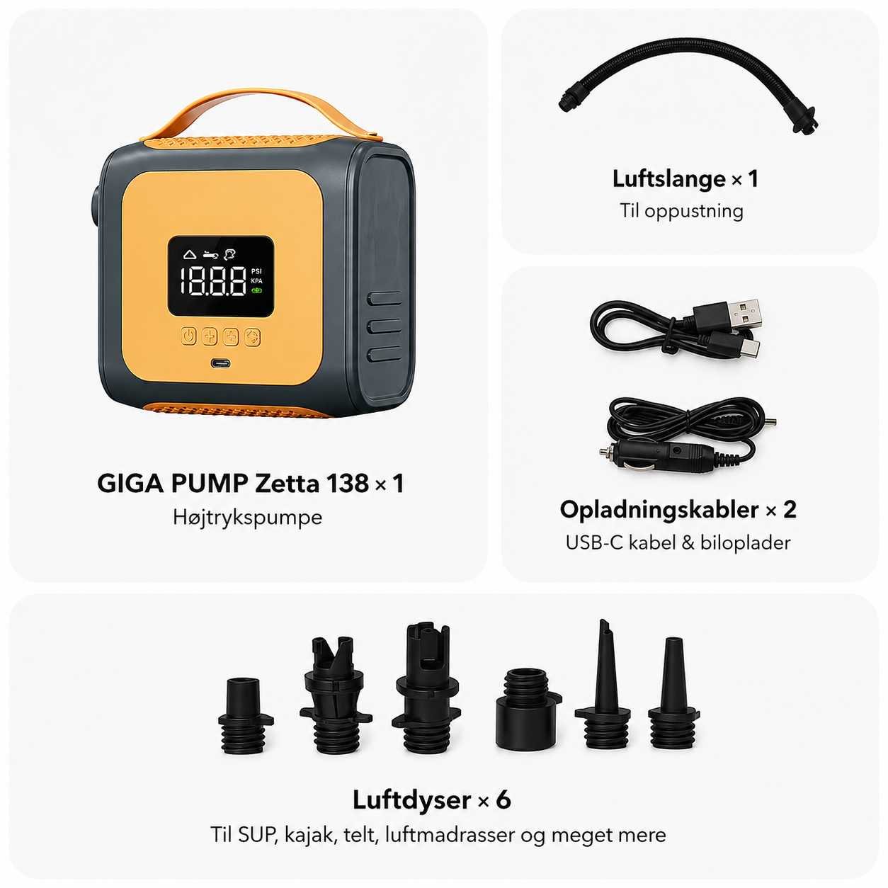 Aerogogo Giga Pump Zetta 138