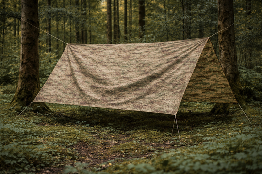 MFH Letvægts Tarp 300x500 cm - Multicam