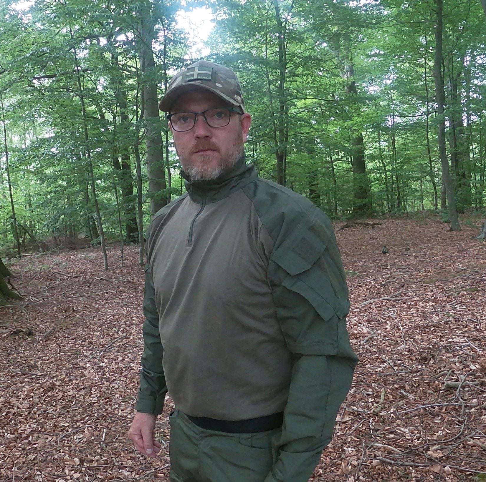 Kampskjorte Army Green