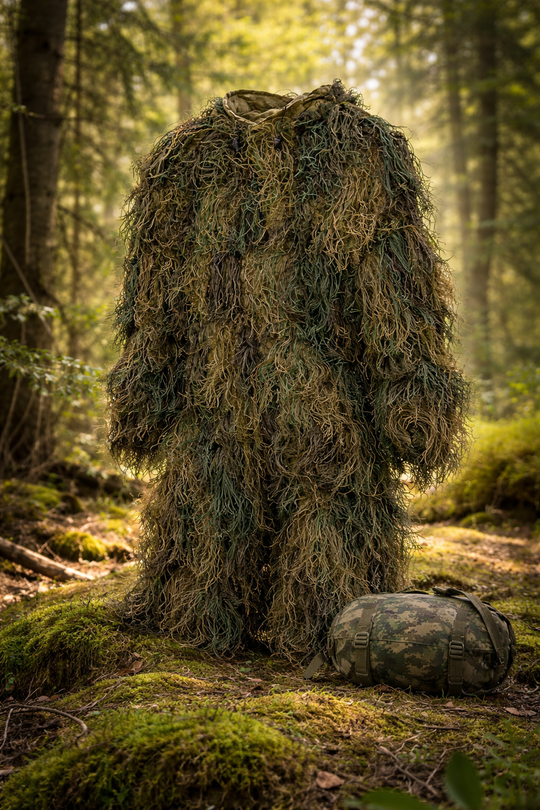 MFH Ghilie Camo Parka Woodland