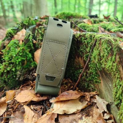 Taktisk Pouch - Ranger Green til lommelygte, multitool mm.