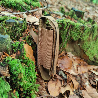 Taktisk Pouch - Coyote Brown til lommelygte, multitool mm.