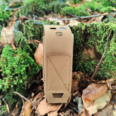 Taktisk Pouch - Coyote Brown til lommelygte, multitool mm.