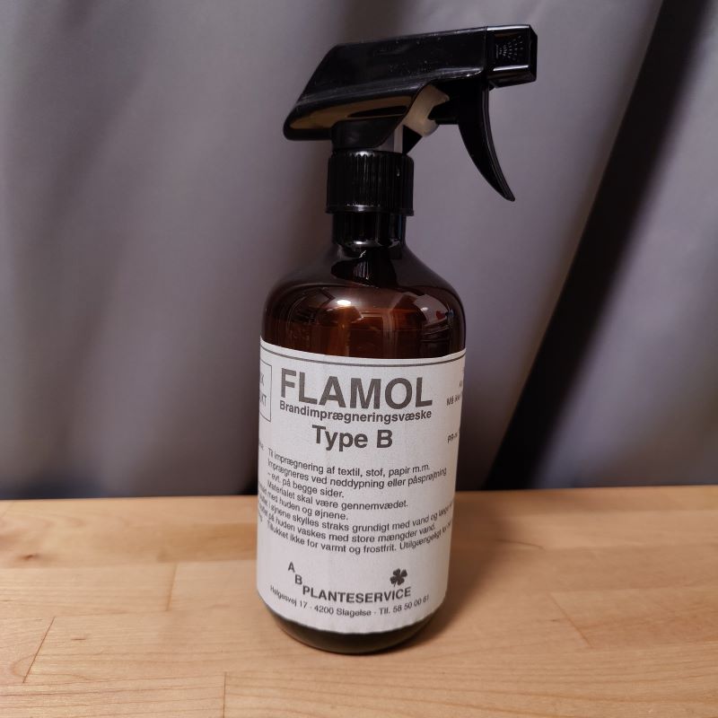 Flamol B - Brandhæmmende spray 500ml.