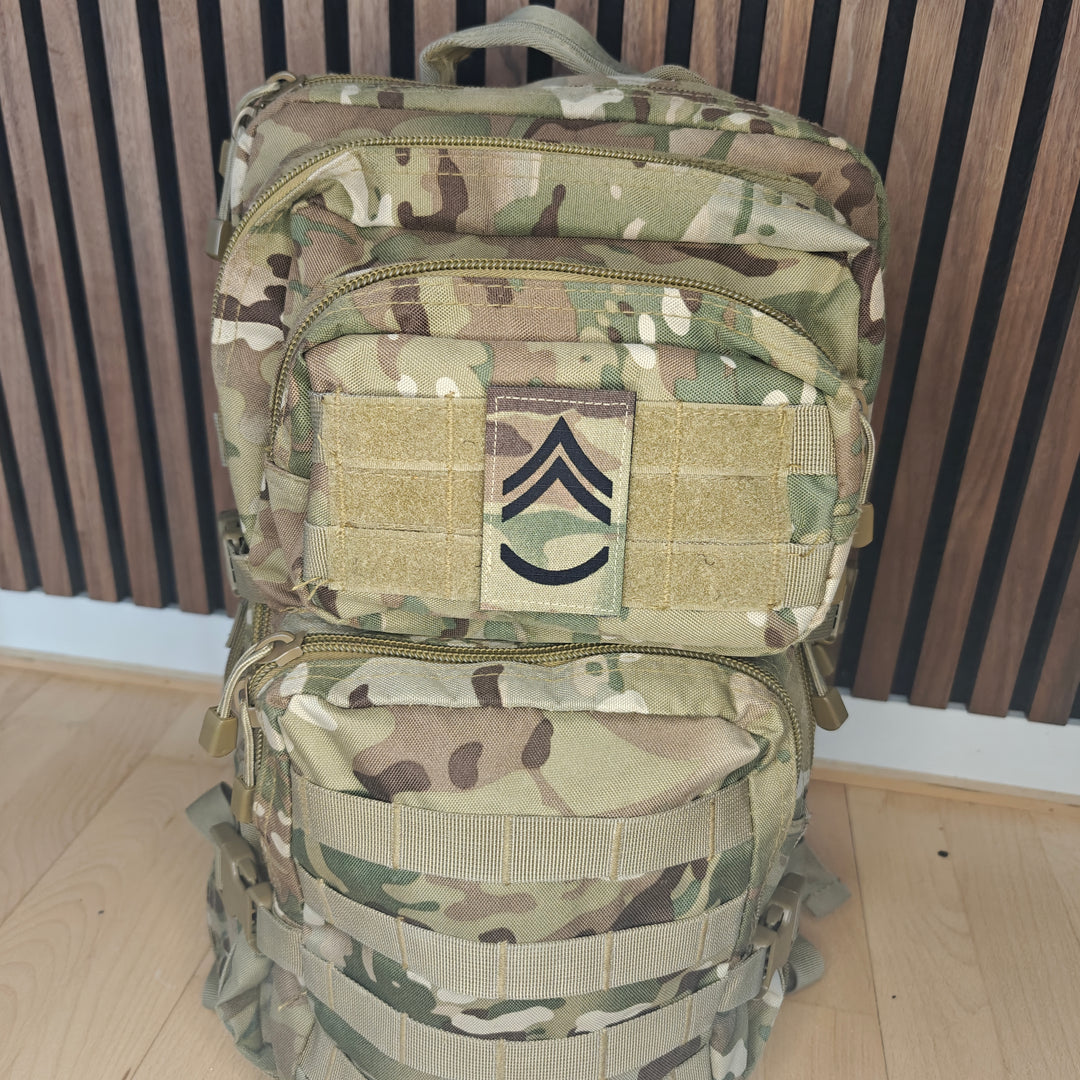 Gradstegn Befalingsmand Multicam på Velcro