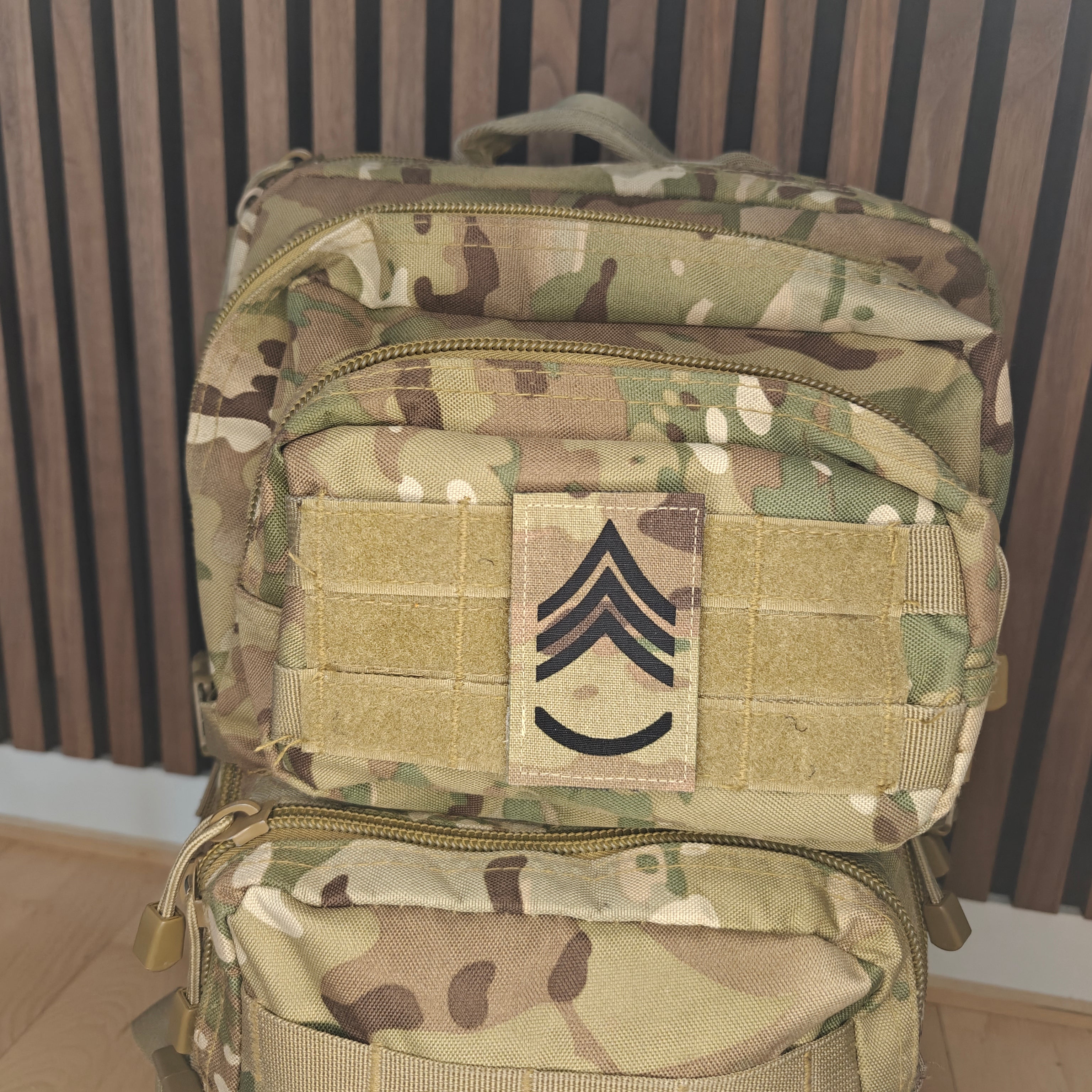 Gradstegn Befalingsmand Multicam på Velcro