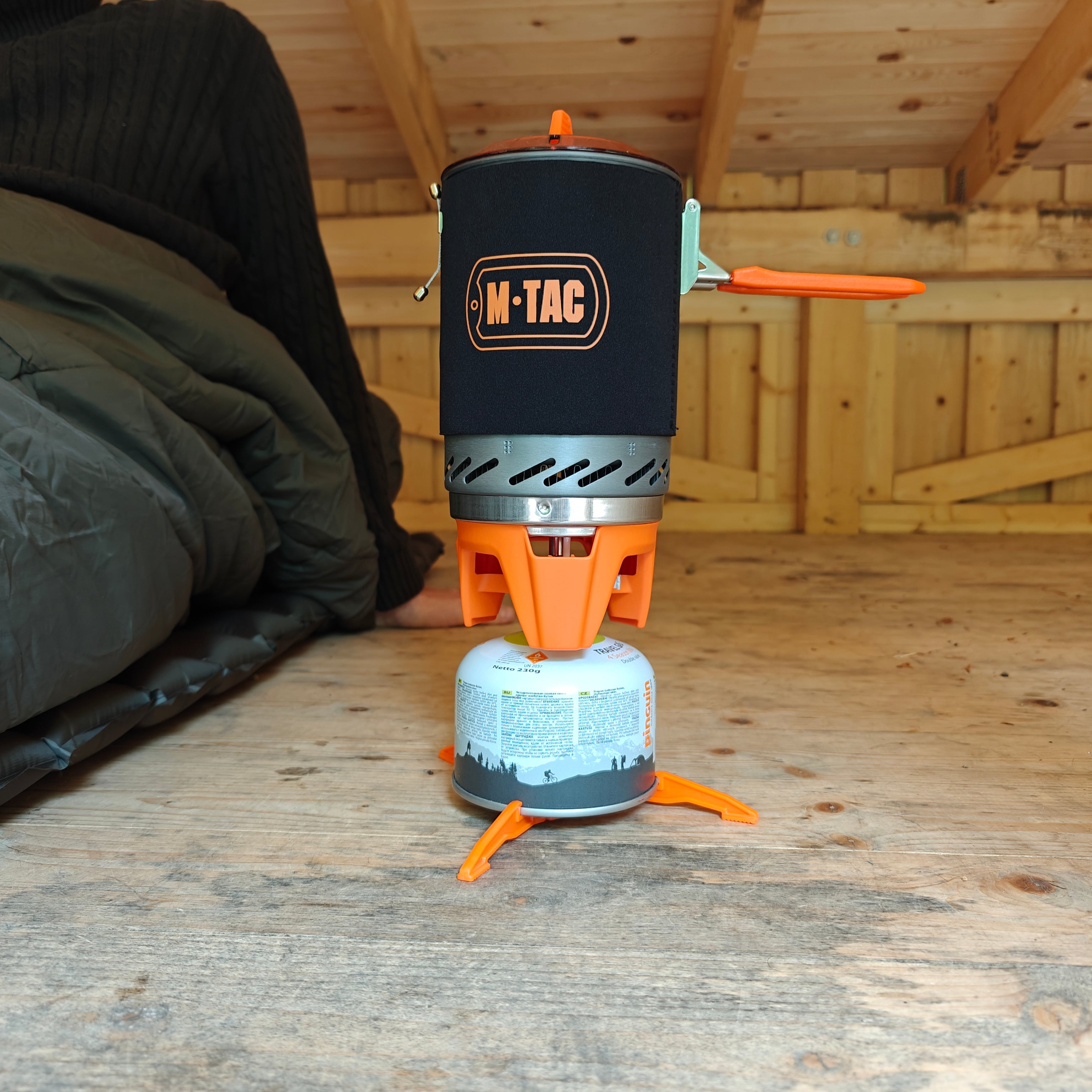 M-TAC Gas Brænder med Boiler