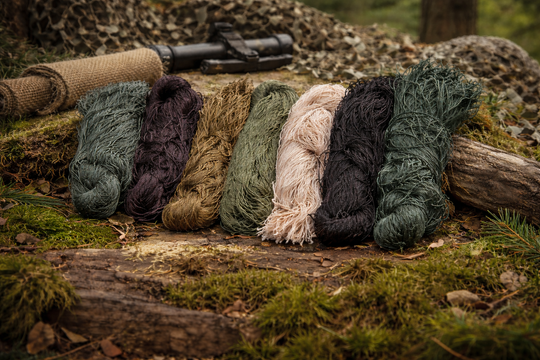 Camouflagetrådsæt "Ghillie" – 7 Farver - MFH