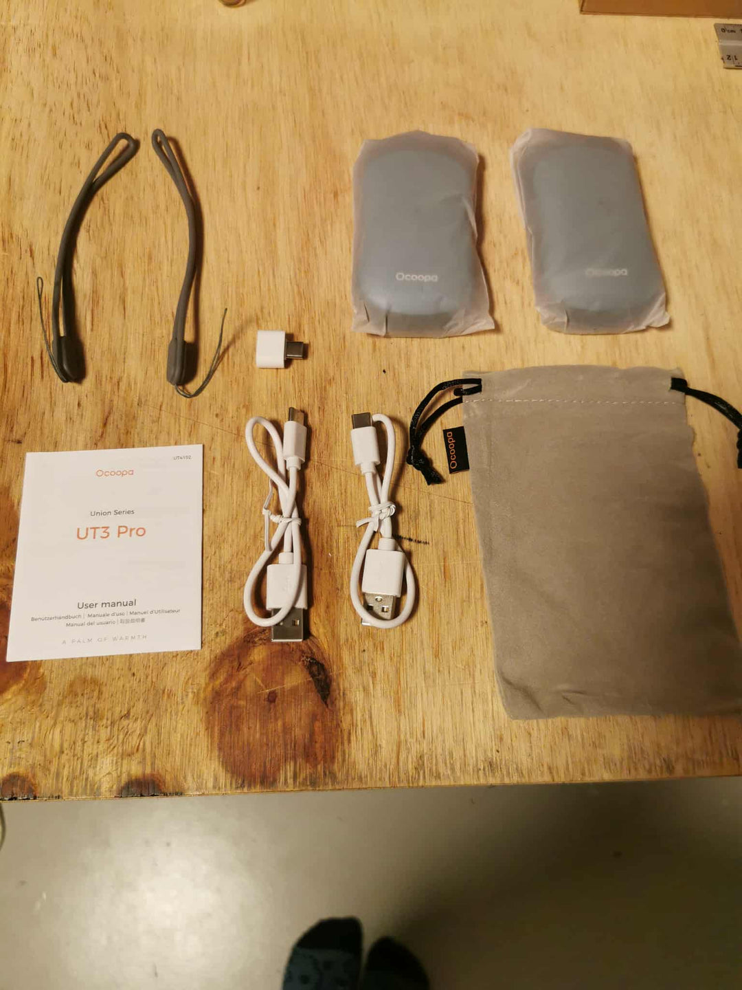 Ocoopa UT3 Pro Genopladelig Håndvarmer 10000mAh