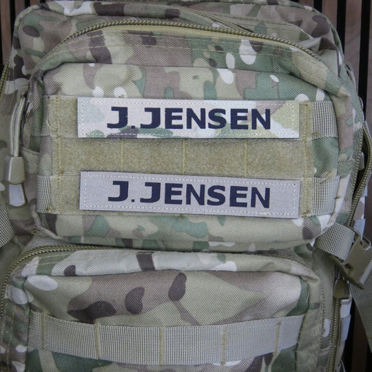 Custom Designede Funktionsmærker & Navneskilte til NCU uniform