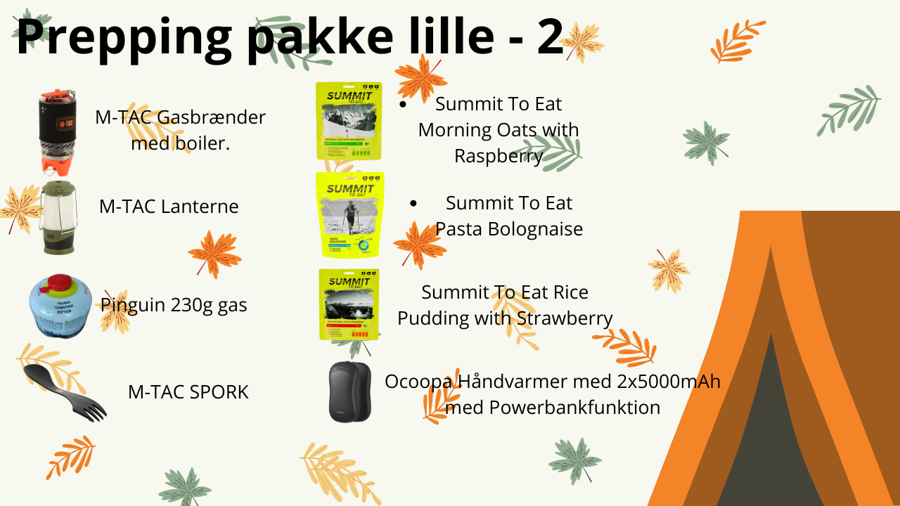 Pakke 1 - Lille 2
