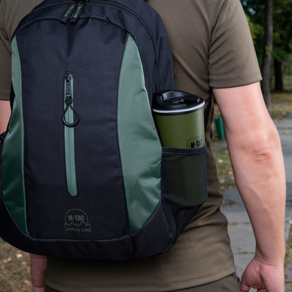 M-Tac Termokop med Låg og Ventil – 450 ml (Flere farver)