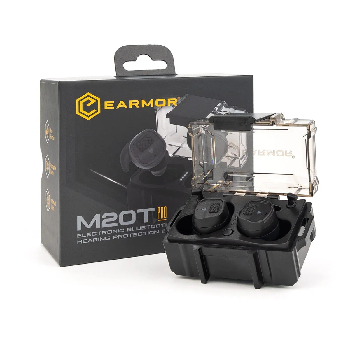 Earmor M20T PRO - In-ear Bluetooth høreværn - Black