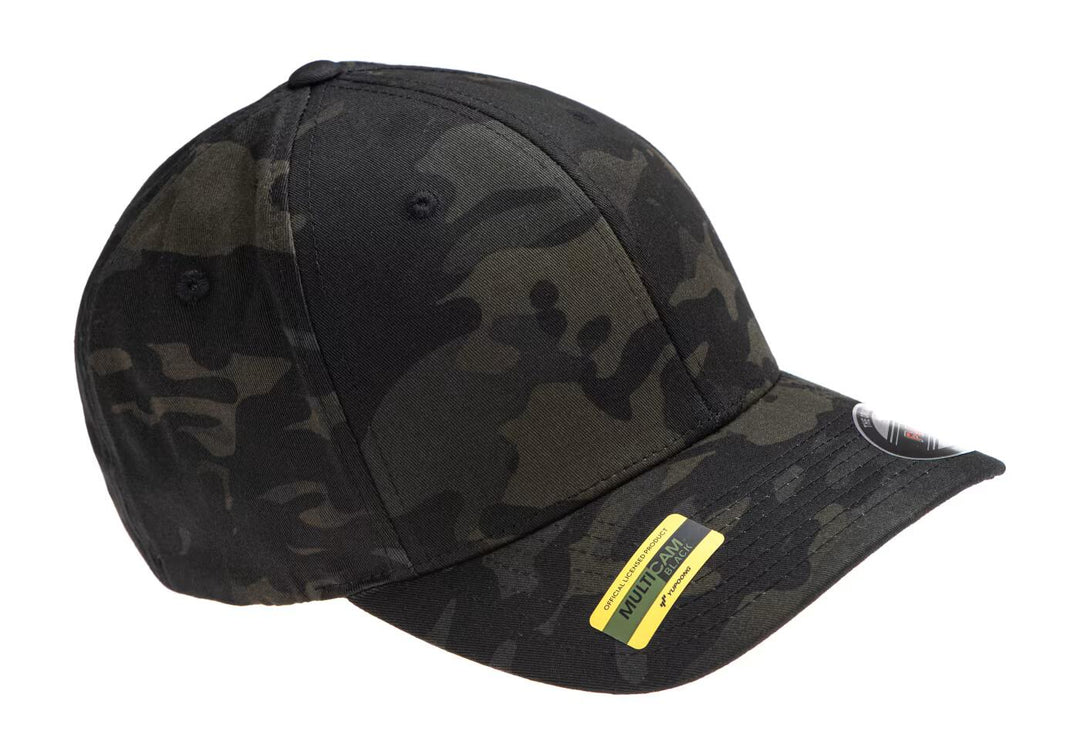 The Original Flexfit Cap - Black Multicam