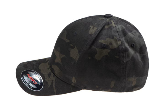 The Original Flexfit Cap - Black Multicam